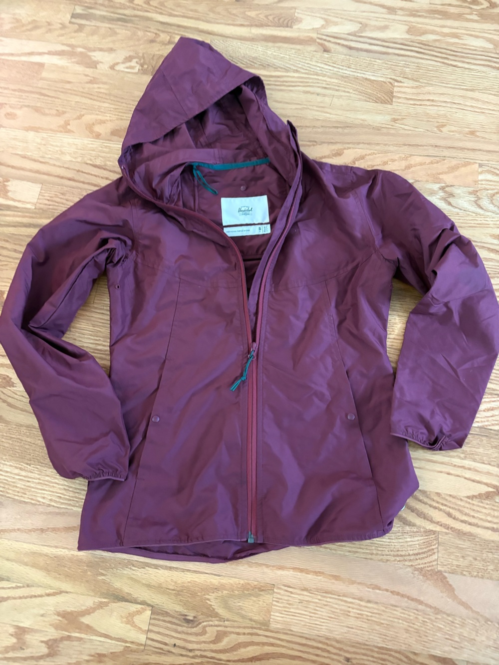 Herschel Supply Company Women's Hooded Utility Jacket in Plum
